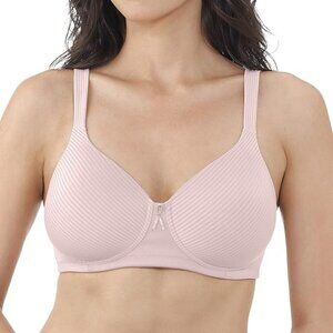 Brilliance by Vanity Fair Women's Full Coverage Comfort Wirefree Bra 40DD